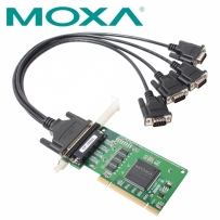 MOXA CP-104UL-DB9M 4포트 PCI 시리얼카드(슬림PC겸용)