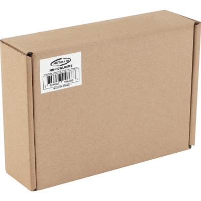 강원전자 넷메이트 4포트 미니 광분배함(OM3 LC 어댑터 포함) NM-FDWL04M3