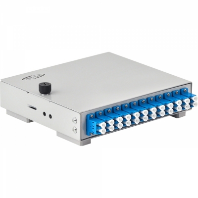 강원전자 넷메이트 12포트 미니 광분배함(LC 어댑터 포함) NM-FDWL12