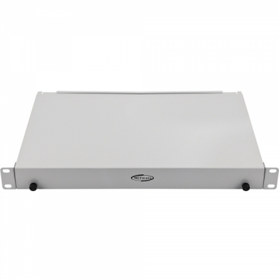 강원전자 넷메이트 12포트 1U 랙 타입 광분배함(OM3 LC 어댑터 6개 포함) NM-FDRL06M3