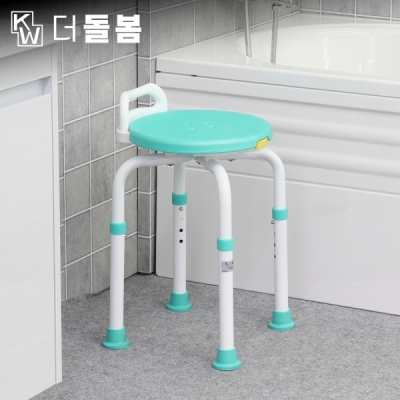 강원전자 더돌봄 회전식 목욕의자 (민트) DB-D1004