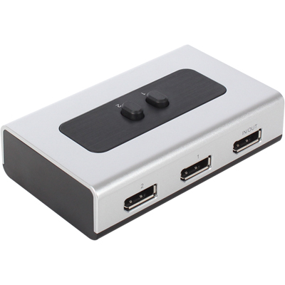 강원전자 넷메이트 DisplayPort 2:1 수동선택기(벽걸이형) NM-DPS21