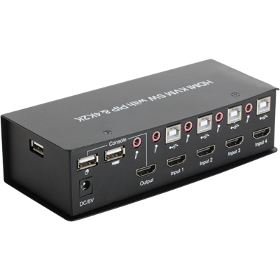 강원전자 넷메이트 HDMI KVM 4:1 스위치(USB/리모컨/PIP/케이블 포함) NM-HK04P