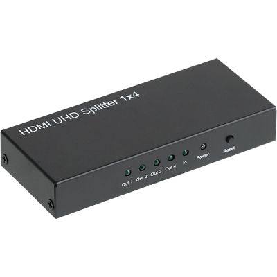 강원전자 넷메이트 4K 60Hz HDMI 2.0 1:4 분배기 NM-HSA14N