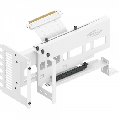강원전자 넷메이트 PCI-E 4.0 라이저 케이블 지지대 키트 (화이트) [EZDIY-FAB] NM-HPI33316
