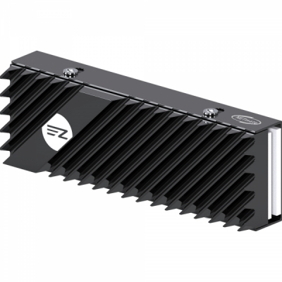 강원전자 넷메이트 M.2 SSD 알루미늄 방열판 (블랙) [EZDIY-FAB] NM-DPI0758