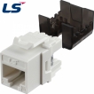 LS전선 CAT.6 UTP 키스톤잭 (화이트) LS-MJ-UC6-WH-ERI