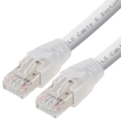 LS전선 CAT.7 S/FTP 랜 케이블 50m, 그레이 LS-PC-SSP7-GY-500