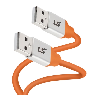 LS전선 USB2.0 슈퍼라이프사이클 High-Flex AM-AM 케이블 1m LS-UBA-20H-010