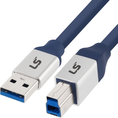 LS전선 USB3.0 슈퍼라이프사이클 High-Flex AM-BM 케이블 5m LS-UBB-30H-050
