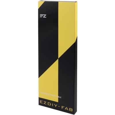강원전자 넷메이트 PCI-E 5.0 라이저 케이블 300mm (블랙/180도) [EZDIY-FAB] NM-DPC2476