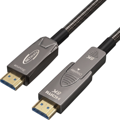 강원전자 넷메이트 아머드 HDMI2.1 AOC 배관용 케이블 5m NM-HAA05TD