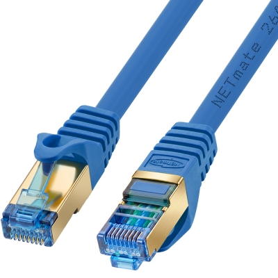 강원전자 넷메이트 CAT.7 SSTP 랜 케이블 20m, 블루 NM-U720BL
