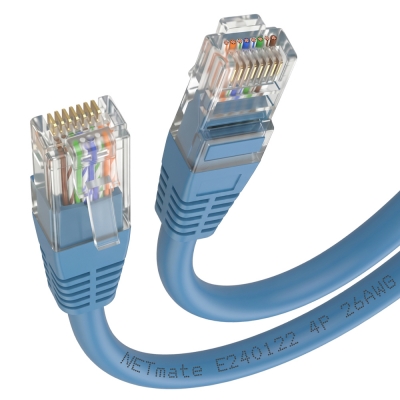 강원전자 넷메이트 CAT.5E UTP 랜 케이블 50m, 블루 NMC-U550BL