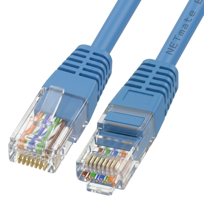 강원전자 넷메이트 CAT.6 UTP 랜 케이블 3m, 블루 NMC-U603BL