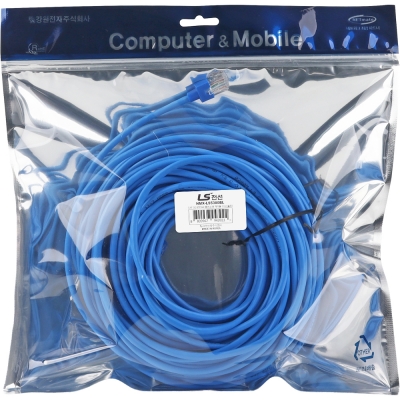 LS전선 CAT.5E UTP 랜 케이블 30m (블루) NMX-LS5300BL