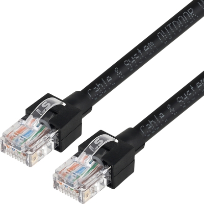 LS전선 CAT.5E UTP 옥외용 랜 케이블 30m (블랙) NMX-LS5300XBKZ