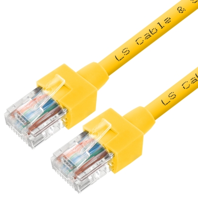 LS전선 CAT.5E UTP 랜 케이블 7m (옐로우) NMX-LS570Y