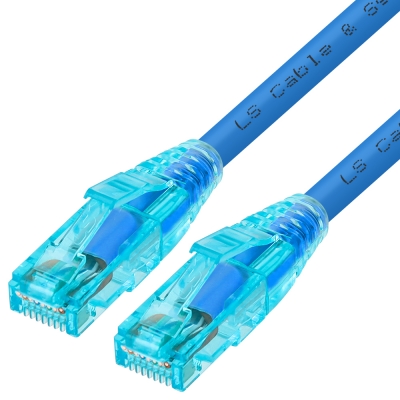 LS전선 CAT.6 UTP EZ 플러그 랜 케이블 30m (블루) NMX-LS6300BL