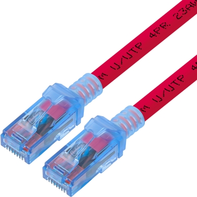 LS전선 CAT.6A UTP Supreme 랜 케이블 1m (레드) NMX-LS6ASP10R