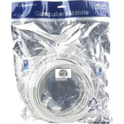 LS전선 CAT.6A UTP Supreme 랜 케이블 20m (그레이) NMX-LS6ASP200G