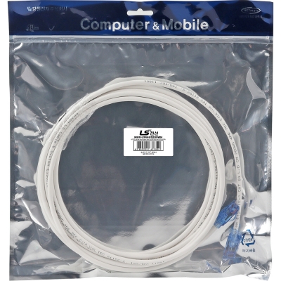 LS전선 CAT.6A Ultra Super Slim USS 케이블 5m (화이트) NMX-LS6AUSS50WH